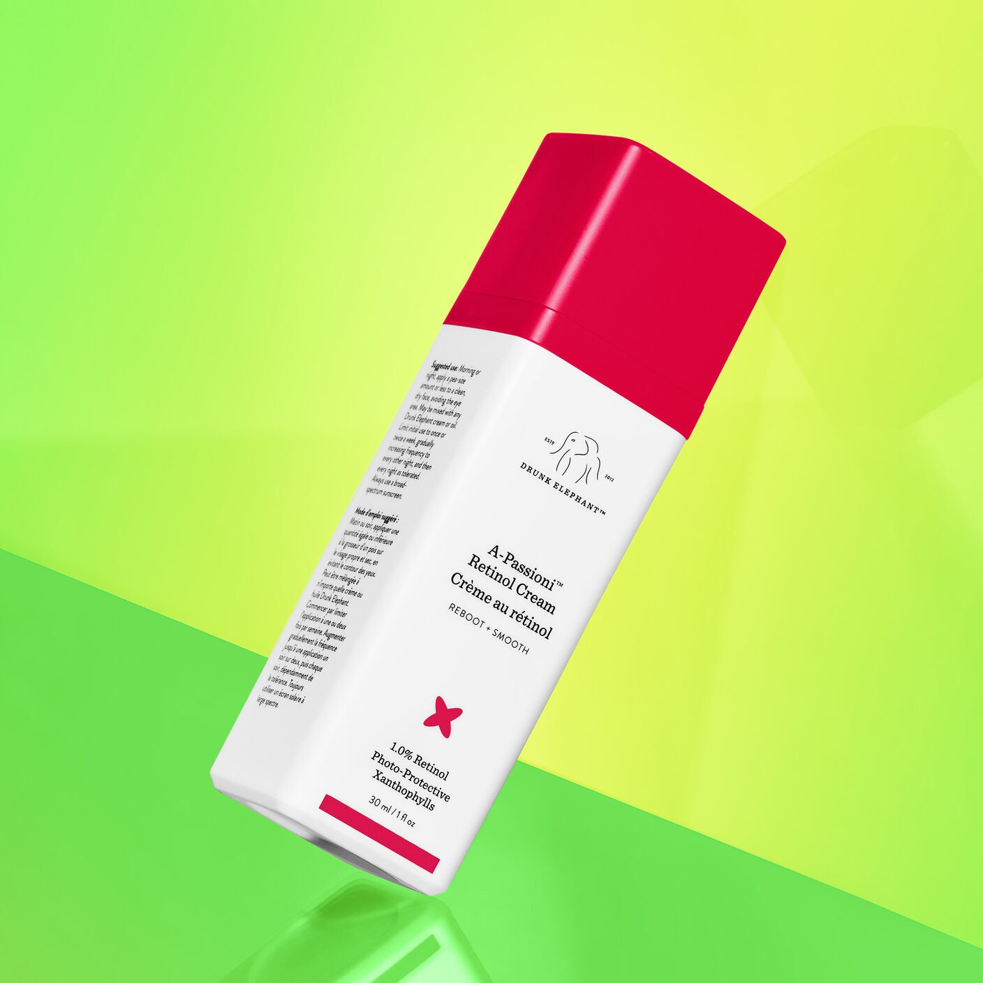 Creme vegan de retinol 1,0% para suavização da pele | Drunk Elephant