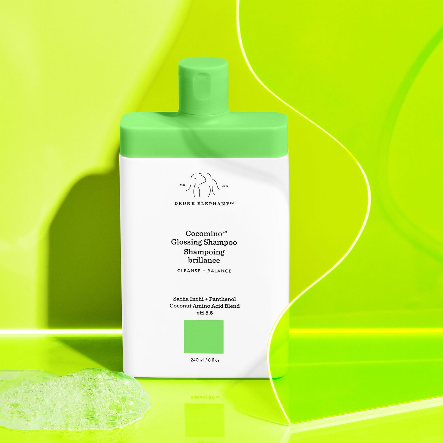 Shampoo brilhante sem silicone e sulfato | Drunk Elephant