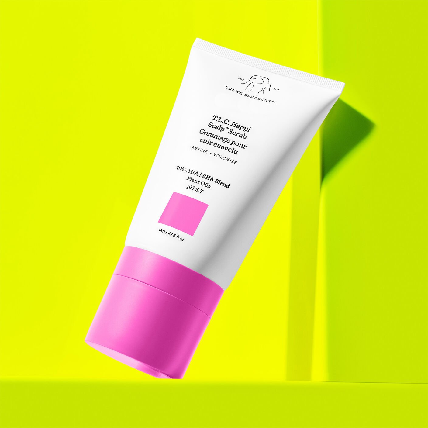 Escova exfoliante para couro cabeludo AHA/BHA | Drunk Elephant