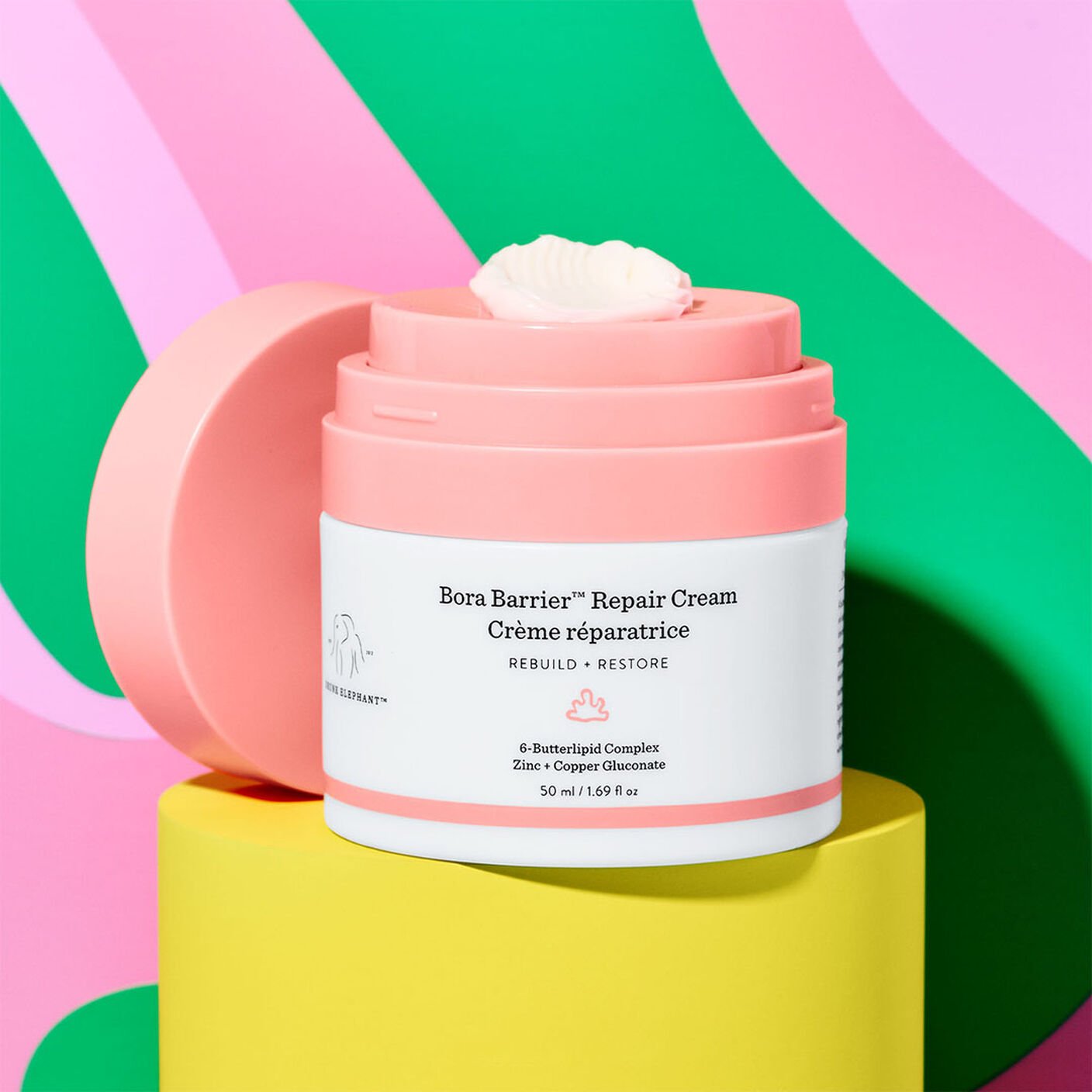 Creme reparador de barreira com hidratação 24 horas | Drunk Elephant