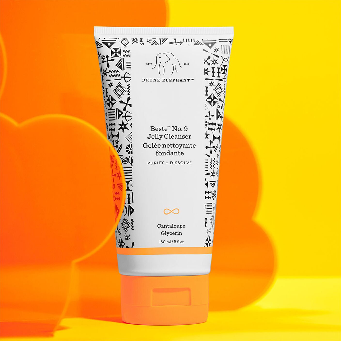 Limpa-rosa gel suave para todos os tipos de pele | Drunk Elephant