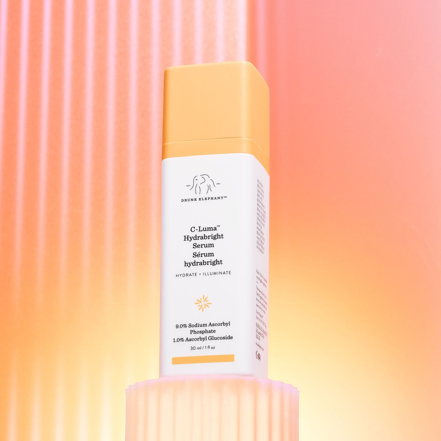 Sérum hidratante e clarificador com 10% de vitamina C | Drunk Elephant
