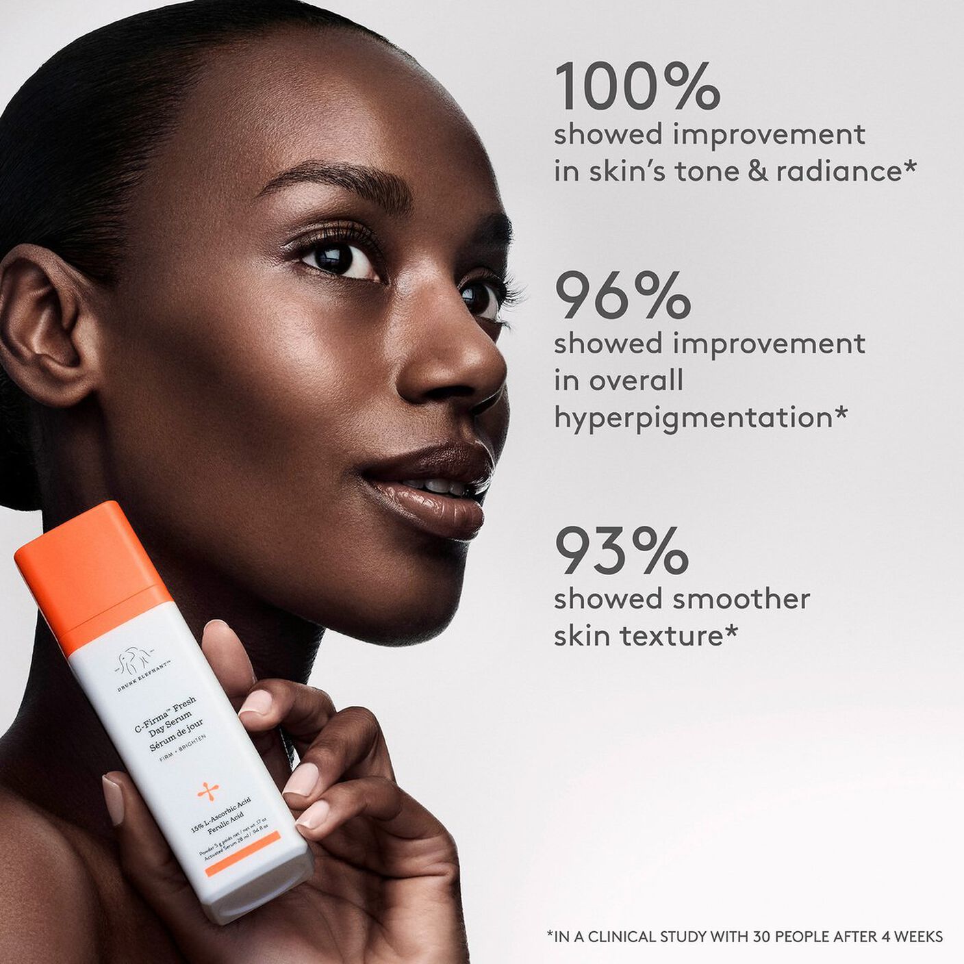 Sérum de vitamina C 15% para iluminar e firmar | Drunk Elephant